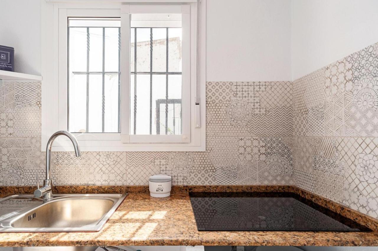 Casa Carmen - Centrico Apartamento Con Terraza Privada เวเฮร์ เด ลา ฟรอนเตรา ภายนอก รูปภาพ
