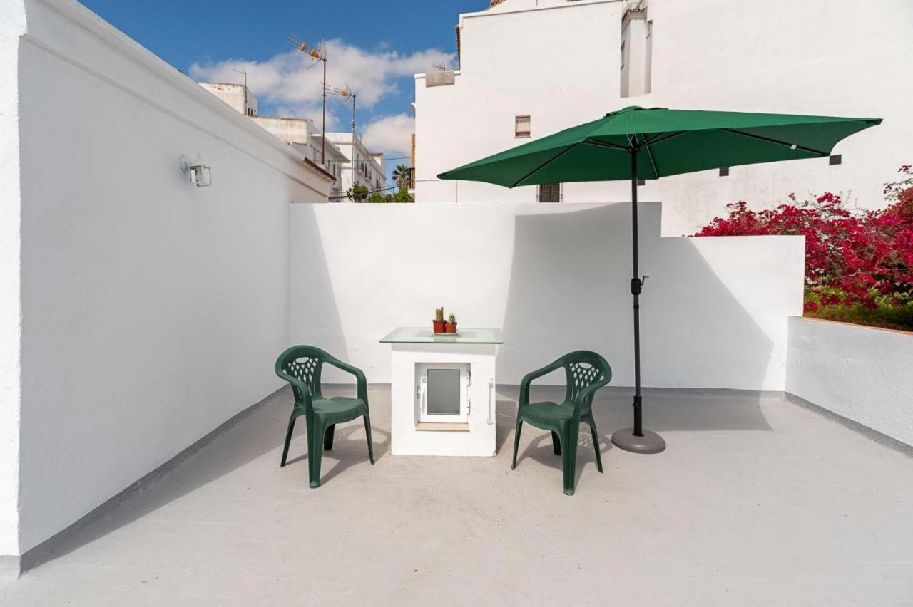 Casa Carmen - Centrico Apartamento Con Terraza Privada เวเฮร์ เด ลา ฟรอนเตรา ภายนอก รูปภาพ